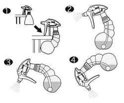 Spryskiwacz fryzjerski Y.S. PARK 220 ml.